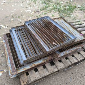 Фото процесса пескоструйной обработки Пескоструйка, Покраска Минск Металлоконструкции , Прочие конструкции | Наши работы (фото 1/5)