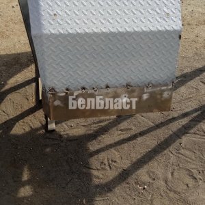 Обработка фасадов пескоструем Тип техники: Экскаваторы (гусеничные, колесные) Пескоструйная обработка антикор - наши проекты
