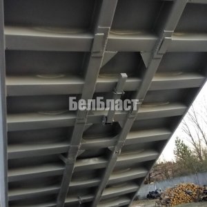 Галерея работ по очистке Тип техники: Экскаваторы (гусеничные, колесные) Пескоструйная обработка антикор пескоструем